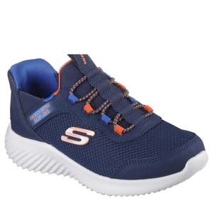 NEW SKECHERS boy's slip-ins sneakers in navy blue